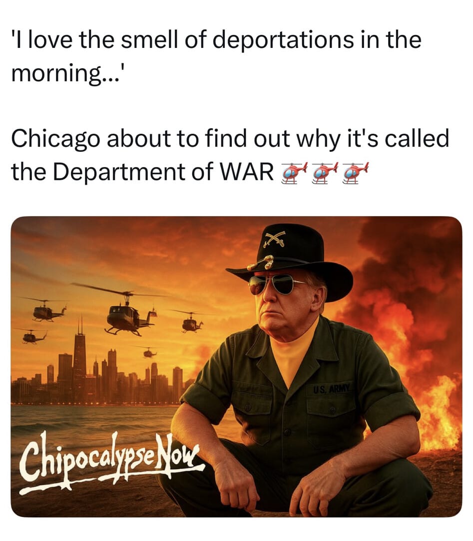 Trump's Latest Meme Gives Civil War Vibes